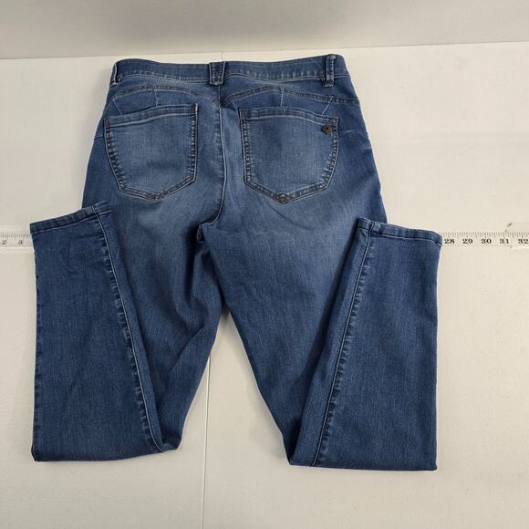 Democracy ab solution jeans blue 10P slim skinny womens denim 7070 - Picture 2 of 10
